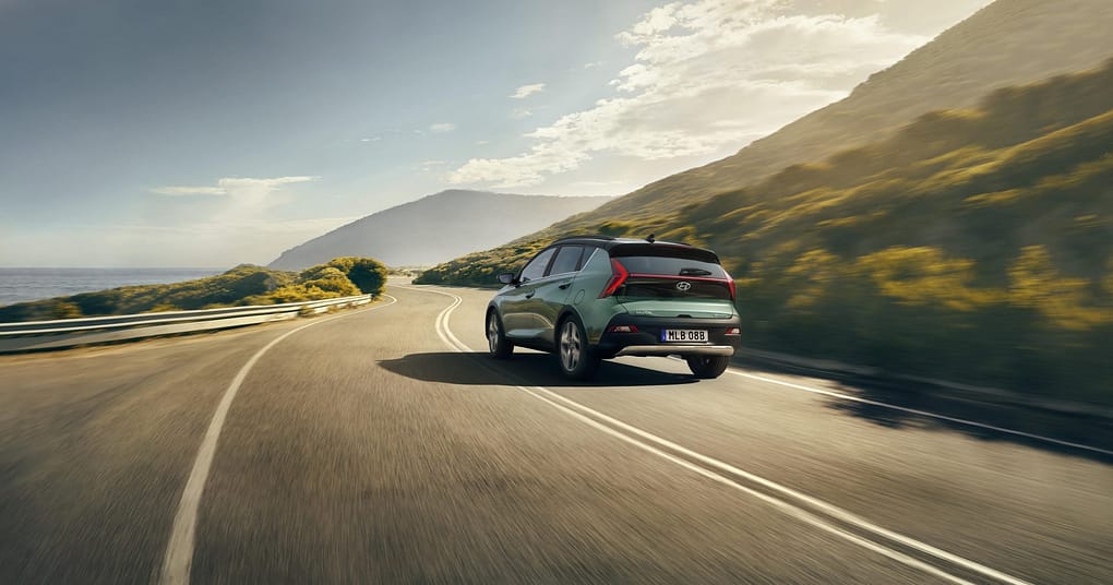 Hyundai BAYON på landsväg