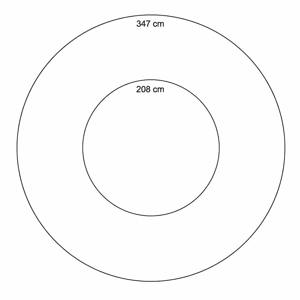 Kombination av storlekar av planteringsringar från Wernamo Design.