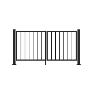 Fristående dubbelgrind