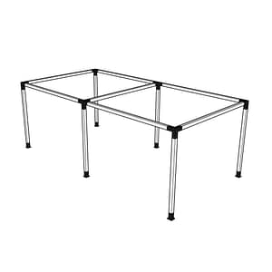 Pergola Flex Fristående 2 sektioner