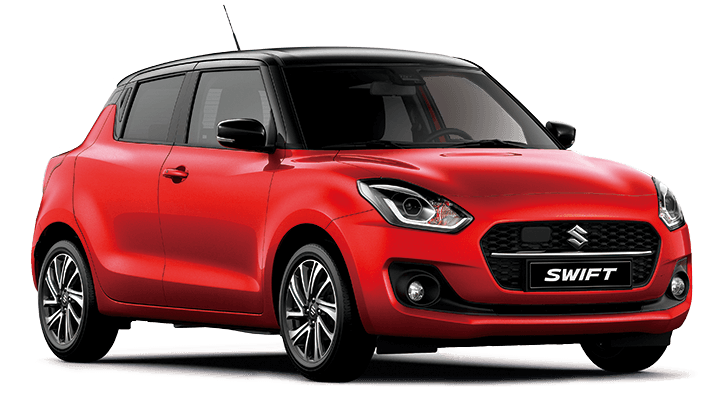 Suzuki Swift Hybrid Röd